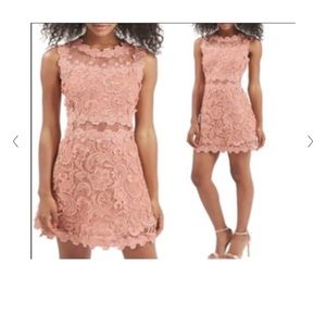 TopShop Scalloped Lace Dress